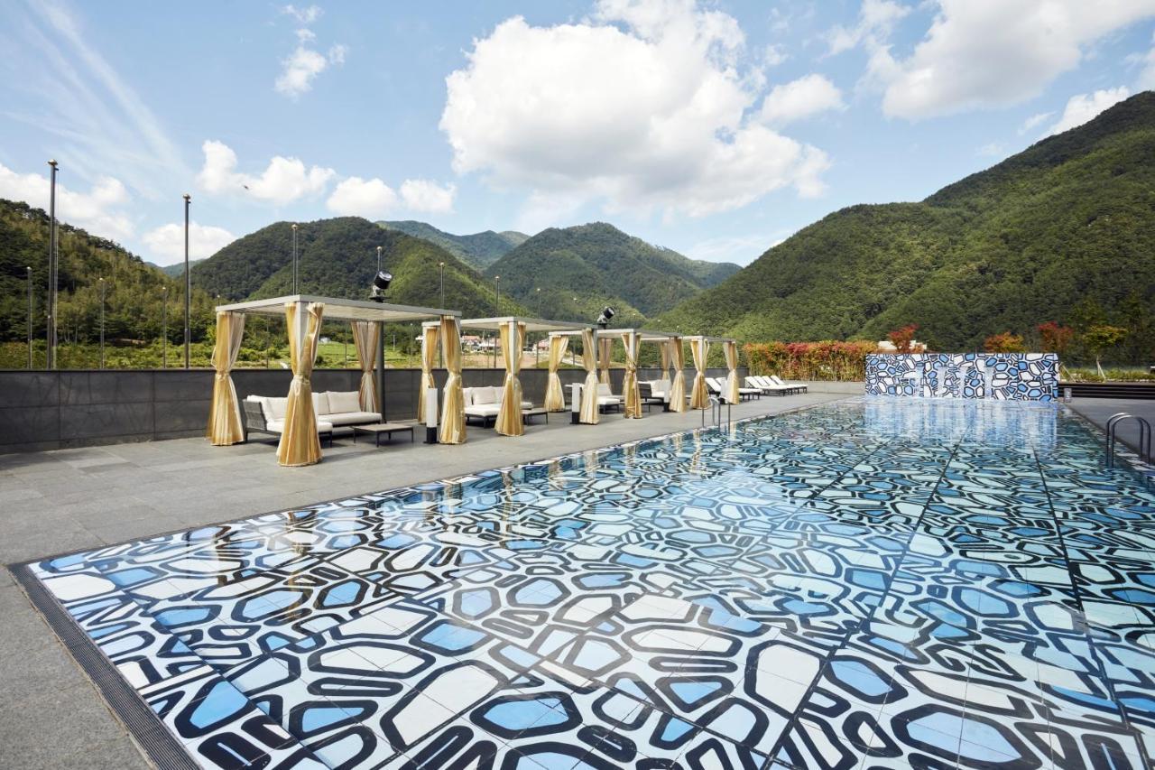 Park Roche Resort & Wellness Jeongseon Exterior photo